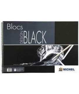 A4 BLOCK MICHEL DESIGN BLACK