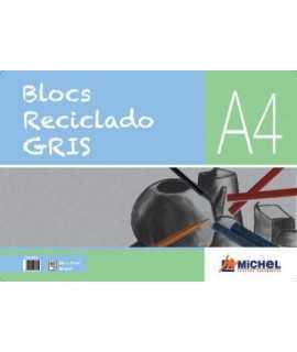 GREY RECYCLED BLOCK A4 MICHEL