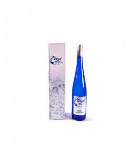 Botella 75cl azul cobalto Agua de mar