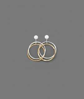 Alicione earrings, silver