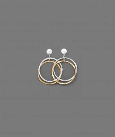 Alicione earrings, silver