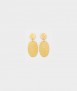 Vega earrings, gold