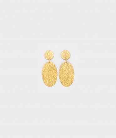Vega earrings, gold