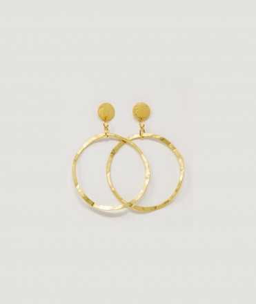 Rondó earrings, gold