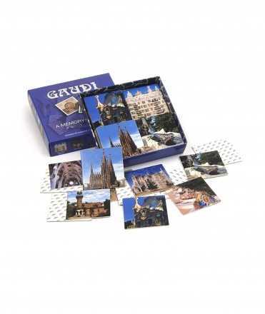 Juego de memoria Antoni Gaudí 
