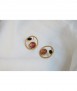 Alegria gold earrings, small