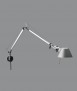 Wall bracket for Tolomeo lamp, aluminium