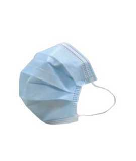 Caja 50 mascarillas quirúrgicas, color azul