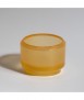 Candle holder IRIS orange, large