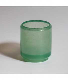Candle holder IRIS Green, large