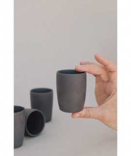 Espresso cup, black
