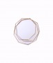 Golden Geometric Necklace, 3 Vaults