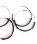 Pendientes Reflex, grandes. Plata