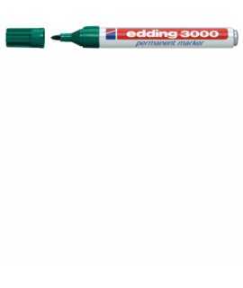 Green permanent marker model no.m. 3000