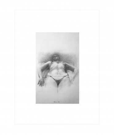 Anna in front bikini, 1978