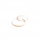 Reflex earrings, small. Gold
