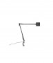 Lámpara Kelvin Edge morsetto, negro