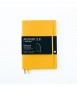 Monocle B5 notebook. Yellow soft lid. Stitch finish