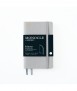 Monocle A6 notebook. Gray soft cover. Stitch finish