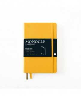 Monocle B6 notebook. Yellow hardcover. Stitch finish