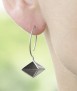 Inside-Out earrings, hoop earrings