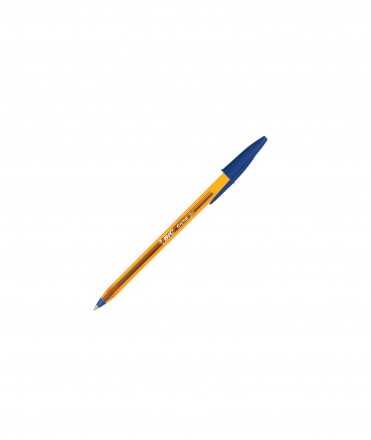 Bolígraf Bic, blau. Punta fina