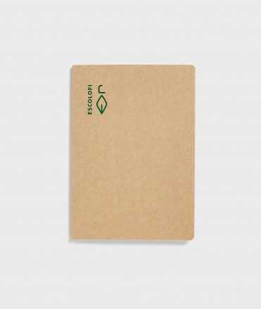 Libreta Escolofi reciclada A5, lisa
