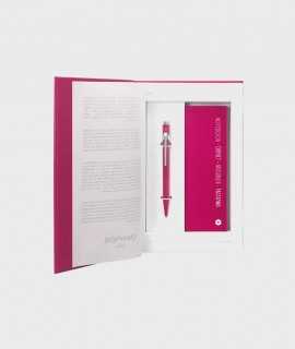 Caja regalo con Bolígrafo Rosa