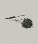 Margalons earrings, long. Oxide