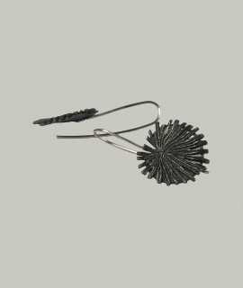 Margalons earrings, long. Oxide