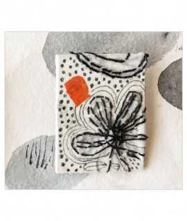 Flowers III brooch