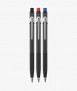 Portaminas Caran d'Ache Fixpencil, 3 mm. Negro