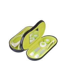 Case for glasses and contact lenses
