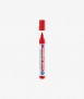 Rotulador edding para pizarra blanca 660 color rojo punta redonda 3 mm.