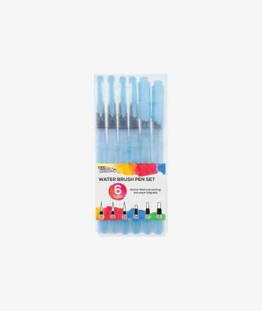 Set 6 pinceles agua