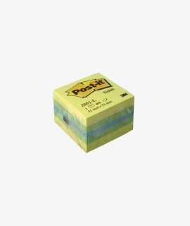 Post-it sticky notepad. Size: 51x51 mm. Yellow colour. 400 sheets.