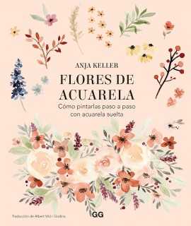 Flores de Acuarela. Como pintarlas paso a paso con acuarela suelta.