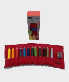 Estuche Lamy 3plus, 12 lápices de colores