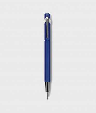 Pluma Caran d'Ache 849. Azul