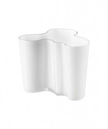 Jarrón Aalto. Blanco, 12 cm.