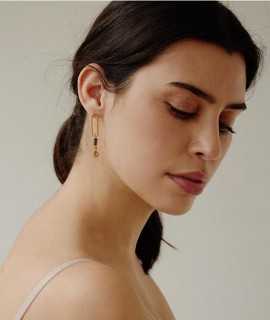 Medes earrings, double