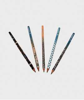 Casa Vicens pencil, palm tree