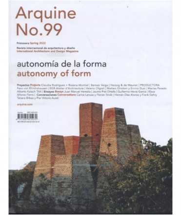 Arquine n.99 Autonomía de la forma
