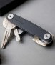 Llavero Wunderkey Classic piel, negro