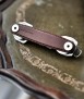 Keychain WUNDERKEY Classic leather, marr or