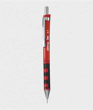 Portamines Rotring Tikky RD, 0,5mm. Vermell