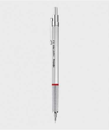 Portaminas Rotring Rapid Pro 0,5mm. Plateado