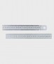 Semi-flexible millimeter ruler, 1000mm
