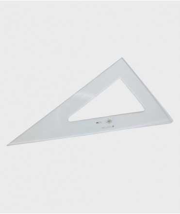 Cartabón, sin milimetrar. Tamaño 35 cm