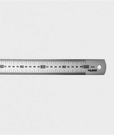 Metal ruler, 100 cm.